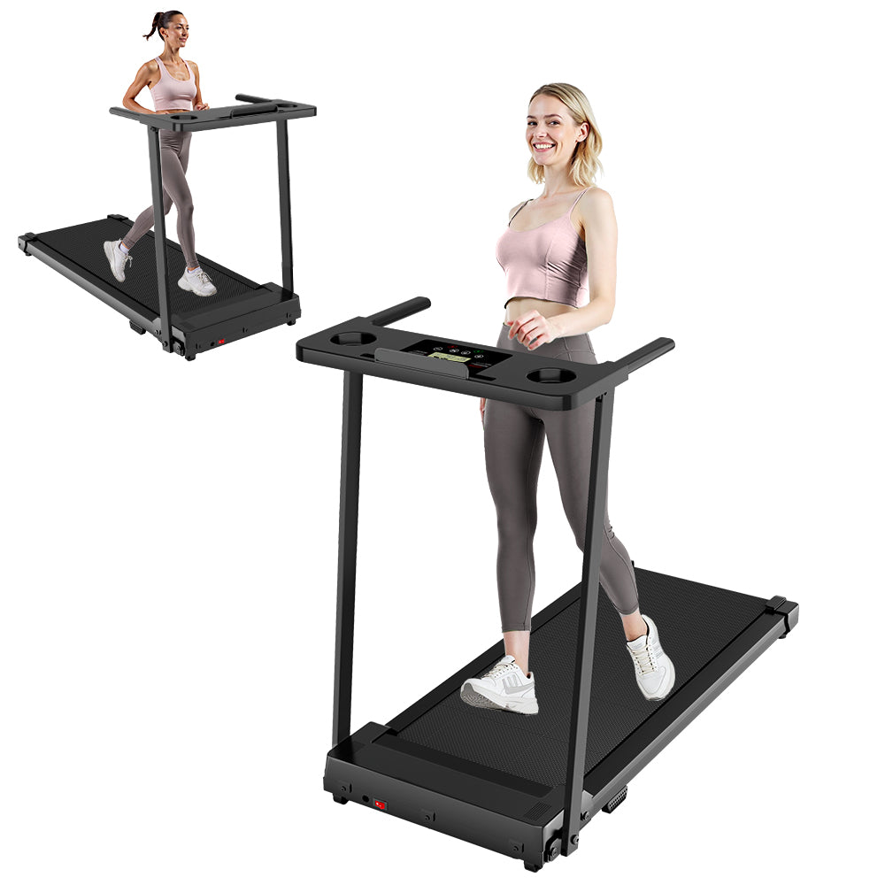 Foldable Treadmill for Home, 3.0HP Quiet Motor, Compact Running Machine for Small Spaces