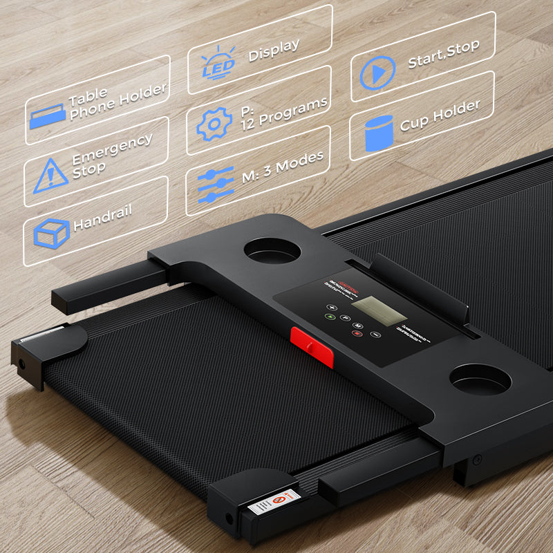 Factory Wholesale Portable electric treadmills Space-saving indoor foldable treadmills for home