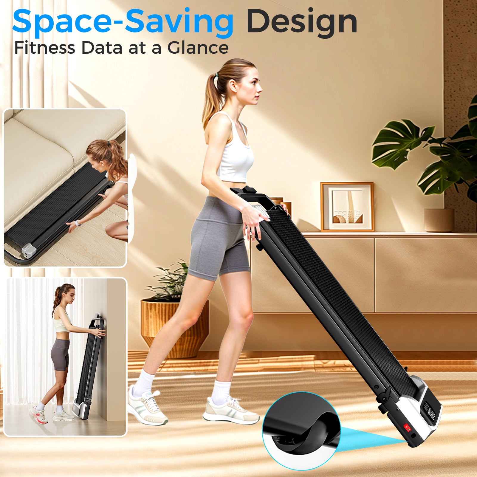 Upgrade Walking Pad Treadmill For Home